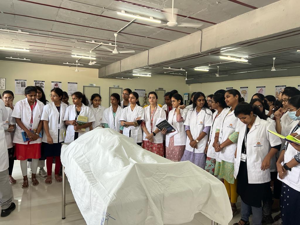 CMR Institute of Medical Sciences Hyderabad Cadavor oath photo 4